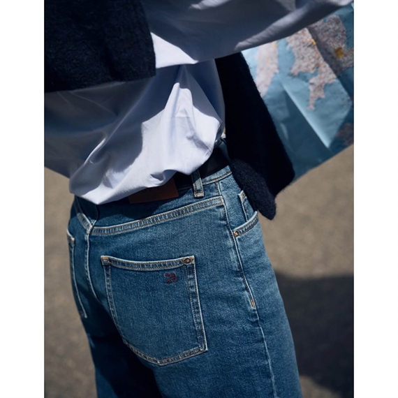 Mos Mosh Ember Authentic Jeans, Blå